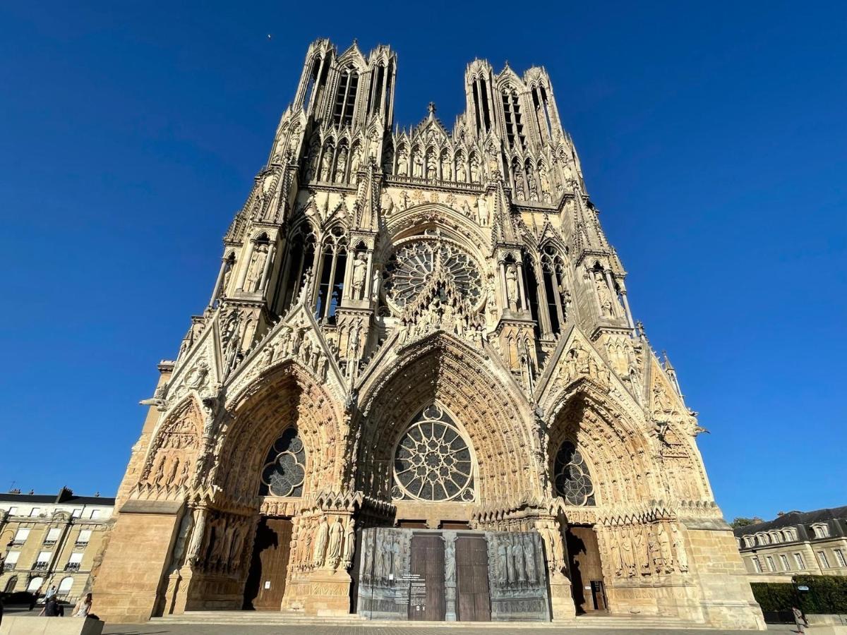 Aux Clefs Des Sacres - Dans Un Hotel Particulier Situe Rue Du Marc - Reims - Hyper Centre Forum Mairie Boulingrin Ngoại thất bức ảnh